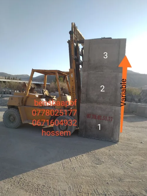 Fabrication béton préfabriqué - Servic