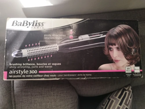 Lisseur brosse soins cheveux 