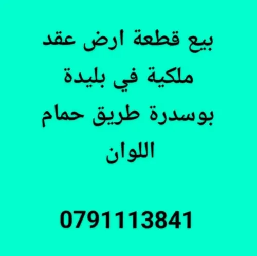Vente Terrain Blida Hammam melouane