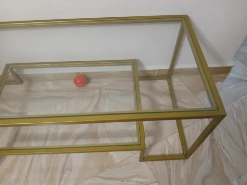 Table en verre trempé