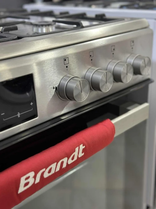 Cuisinière Brandt Inox afficheur Ventilé