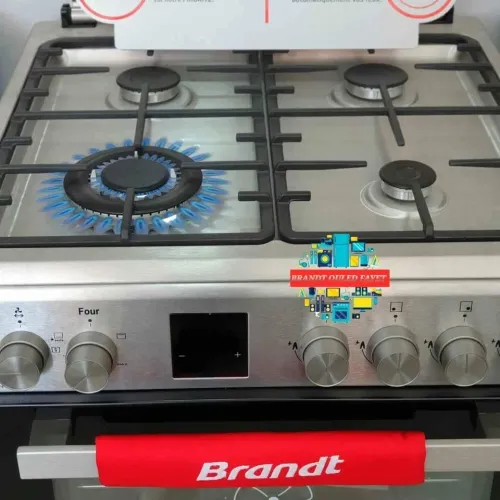 Cuisinière Brandt INOX ventilé