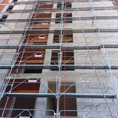 Monocouche Façades Enduit Monocouche Extérieur Gratté Taloché Écrasé