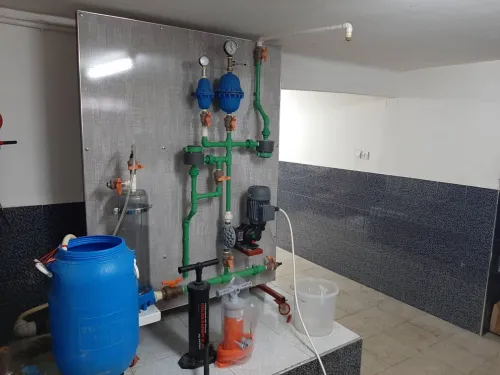 SKID POUR INJECTION D'HYPOCHLORITE DE SODIUM