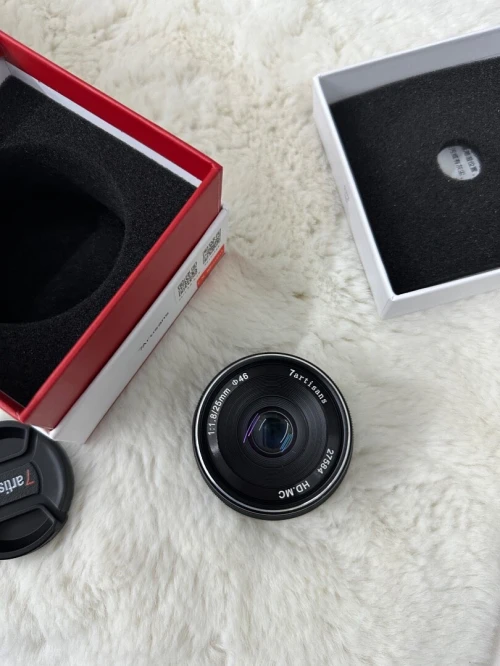 7Artisans 25mm F1.8 X-mount neuf avec filtre
