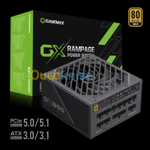 BLOC ALIMENTATION Power Supply be quiet GameMax 750W/850W/1000W/1200/1500/1600W 