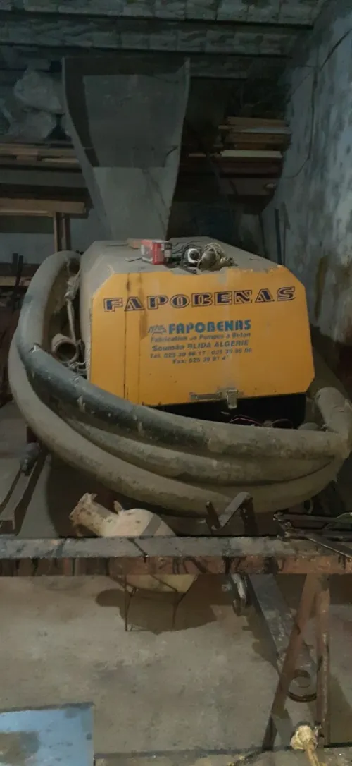Fapobenas Pompe à béton 2008
