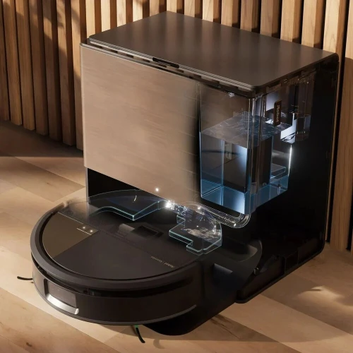robot aspirateur laveur iRobot Roomba Max 705 Combo - 13000 pa - autonettoyage a l'eau chaude - rouleau deporte -auto vidange
