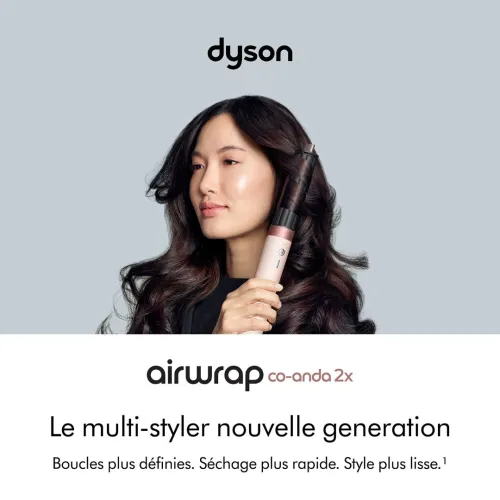 Dyson Lisseur multistyler Airwrap Co-anda X2 Rose Céramique HS09-1700w-6 accessoires