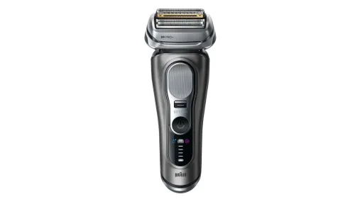 RASOIR Braun Series 9 Pro+ 9655cc Système de rasage 5+1 tête flexible 40 degre 60 min d'autonomie