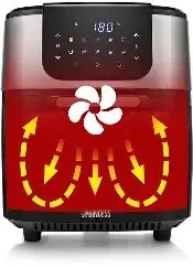 Princess Mini-four et friteuse 10 réglages préprogrammés 1800 W , 11 litres , 182075