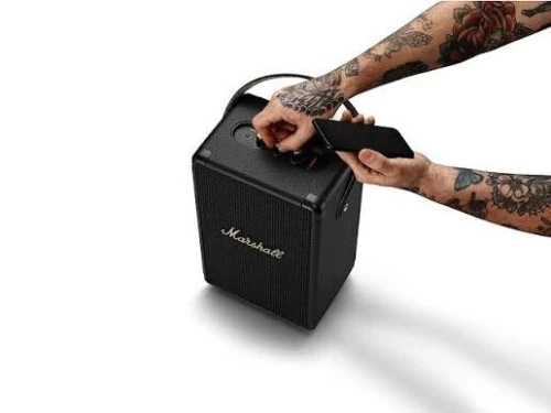 enceinte marshall tufton -20h d'autonomie - systeme audio 3 voies -bluetooth 5.0 -ipx2