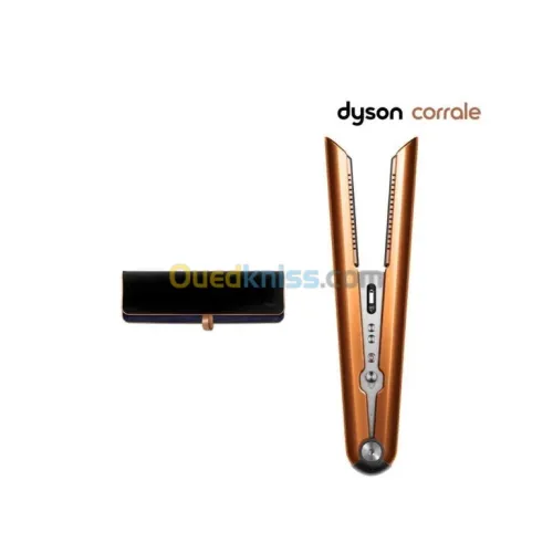 Lisseur sans fil Dyson Corrale HS07 - 200W - Cuivré/Nickel - pochette et support