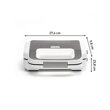 Tefal Gaufrier XL , gaufres + croque monsieur plaques anti adhésives 850w sw701110