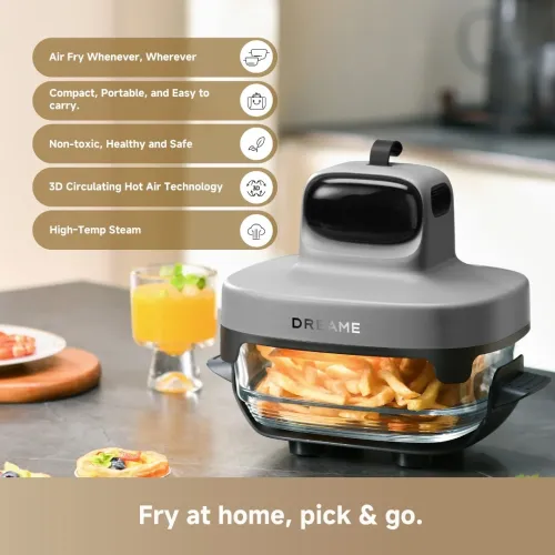 Air fryer Dreame Tasti 5en1 -2,5L et 4,5L ,1500W-PT60