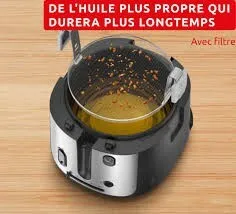 friteuse à bain d'huile Moulinex Filtra Vision AF2588E0 -2.1L - 1.2KG -1900W