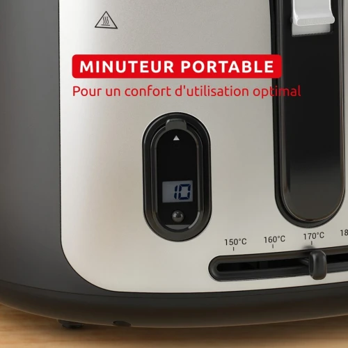 friteuse à bain d'huile Moulinex Filtra Vision AF2588E0 -2.1L - 1.2KG -1900W