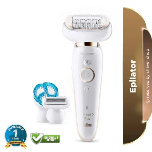 Braun Épilateur Silk-Épil 9 Flex , 3en1 , Wet & Dry , 6 Accessoires  SES90103D