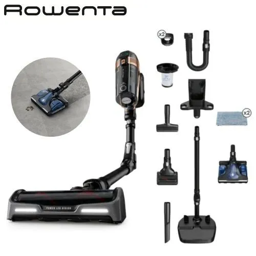 Rowenta 2en1 Aspirateur Balai Flexible Sans Fil Laveur X-Force Flex 15.60, 230AW ,80min, RH99G1WO