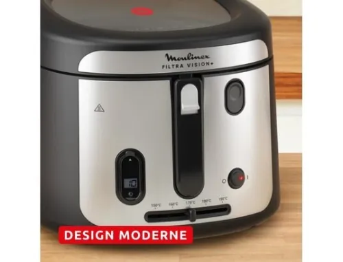 friteuse à bain d'huile Moulinex Filtra Vision AF2588E0 -2.1L - 1.2KG -1900W