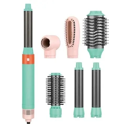Enzo Airwrap Complete Long , 6en1 , séchage, lissage, bouclage et coiffage , 1500W , مجفف شعر