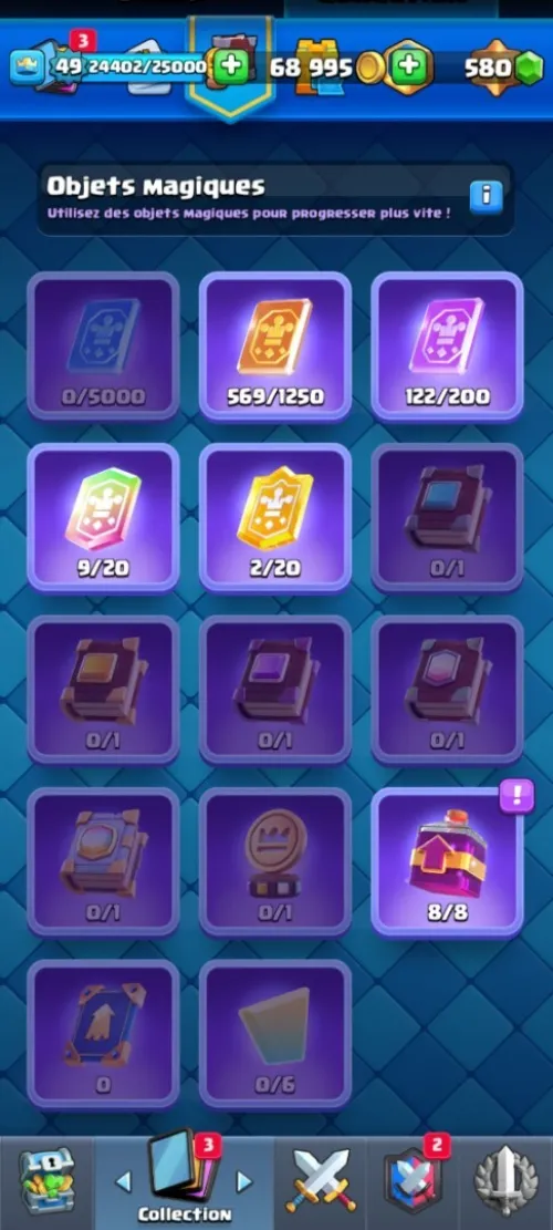 Compte clash royale 