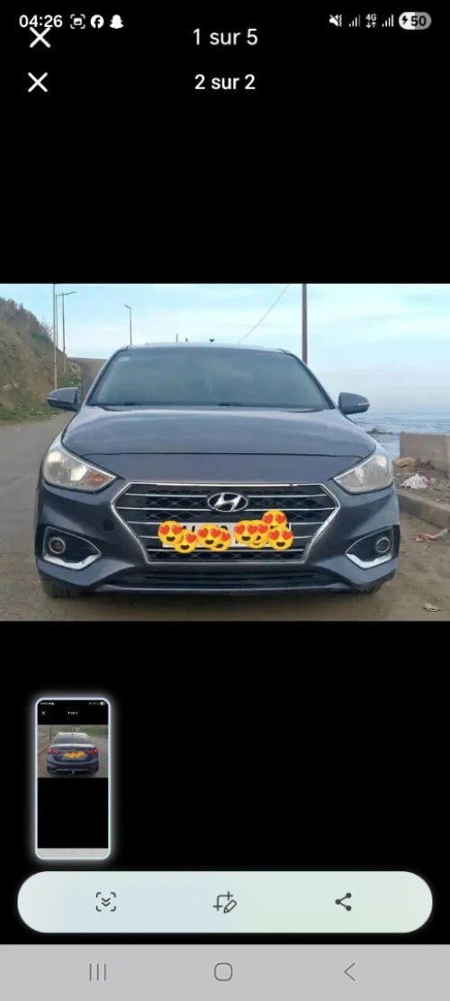 Hyundai Accent RB  4 portes 2019 GL+