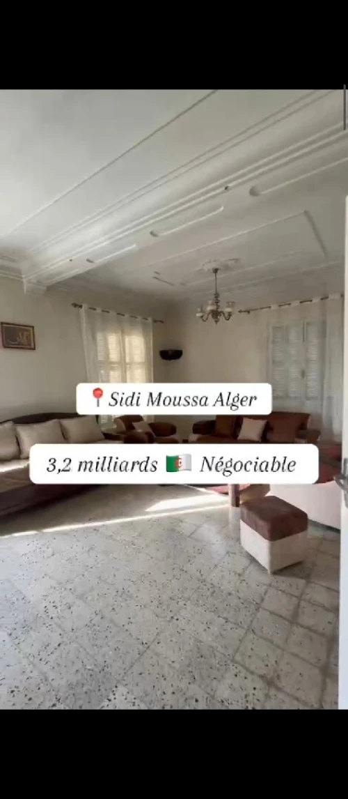 Vente Villa Alger Sidi moussa