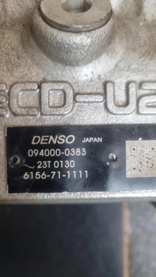 Assemblée diesel de pompe d'injection de carburant des parties  komatsu