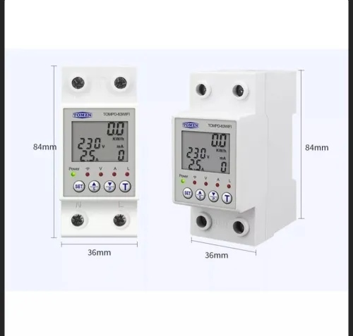 disjoncteur smart protection surtention calculateur horloge electrique wifi 