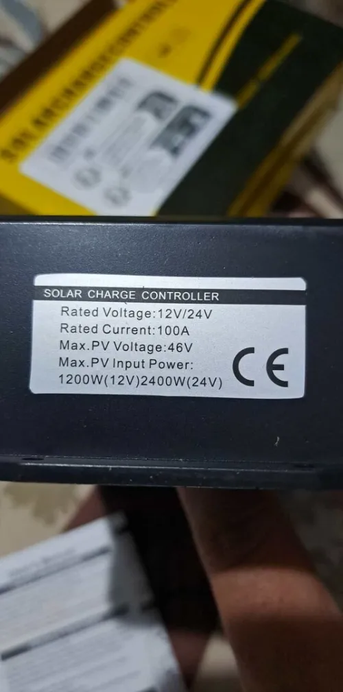 regulateur solaire MPPT 100A منظم طاقة شمسية