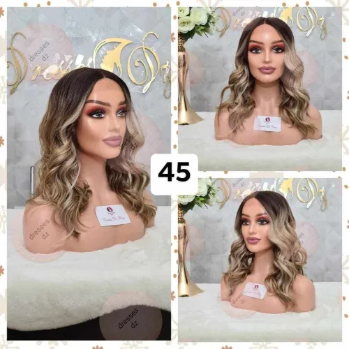 perruque fibre haute qualité, apparence naturelle starter pack (15000 da)