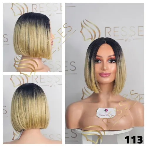 perruque fibre haute qualité, apparence naturelle starter pack (15000 da)