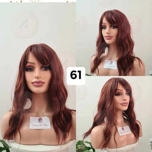 perruque fibre haute qualité, apparence naturelle starter pack (15000 da)