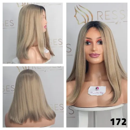 perruque fibre haute qualité, apparence naturelle starter pack (15000 da)