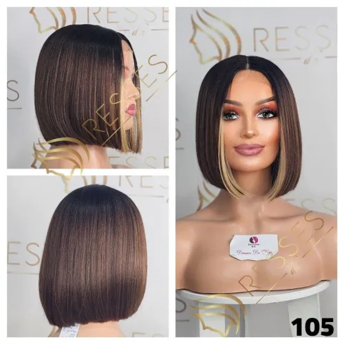 perruque fibre haute qualité, apparence naturelle starter pack (15000 da)