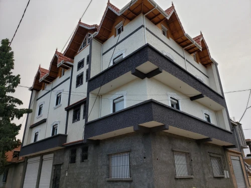Monocouche mochete ecrase facade 