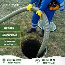 Camion débouchage canalisation draria vidange fosse
