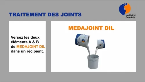 Résine Epoxy pour joint de dilatation MEDAJOINT DIL إيبوكسي لفواصل التمدد