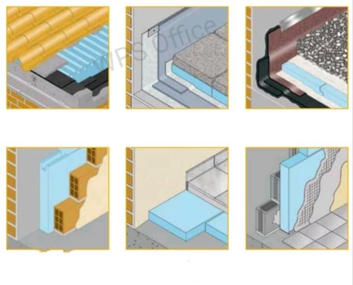 Polystyrène extrudé (XPS) pour l'isolation thermique DANOPREN TR