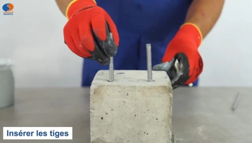 Résine époxy Liquide de Scellement Chimique Vertical MEDAPOXY AN