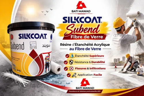 Résine étanchéité liquide au fibre de verre Subend 20 KG