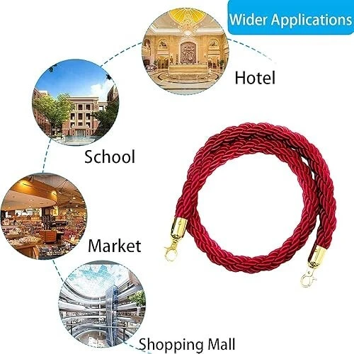 Corde de Guidage VIP  Rouge & OR