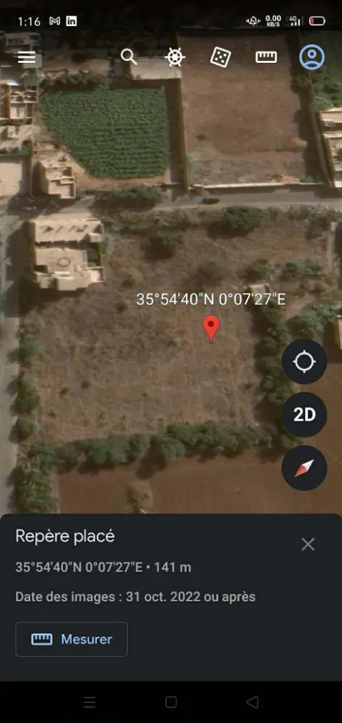 Vente Terrain Agricole Mostaganem Sayada