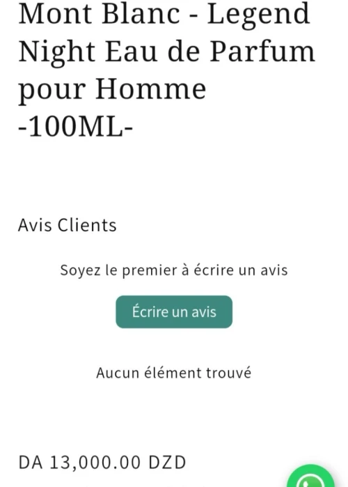 Parfum original Paco rabanne et Mont blanc