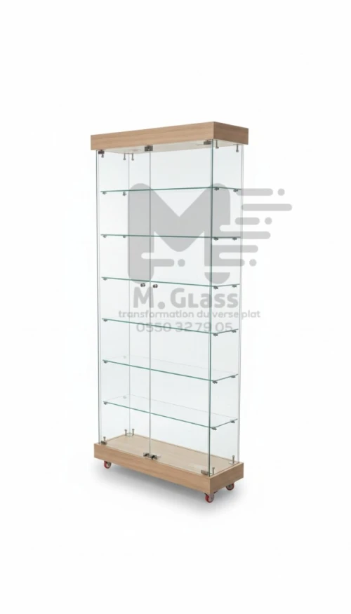 Vitrine en verre de qualité à bon prix !