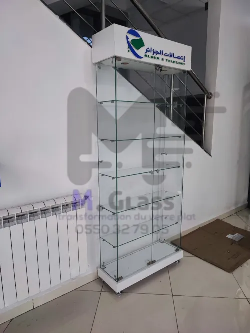 Vitrine en verre de qualité à bon prix !