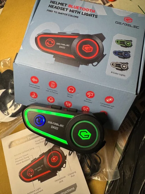 Casque bleuthooth pour moto