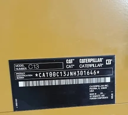Groupe électrogène Caterpillar cat C13