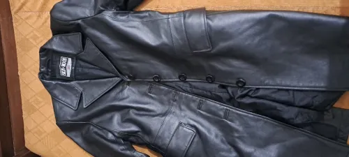 Veste cuir femme
